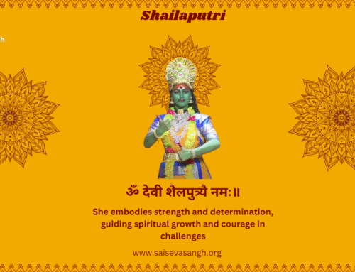 Navratri Day 1 – Goddess Shailaputri’s Lessons of Strength and Devotion | Sai Seva Sangh Hyderabad