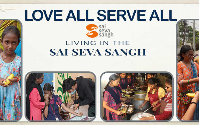 LOVE ALL SERVE ALL- saisevasangh