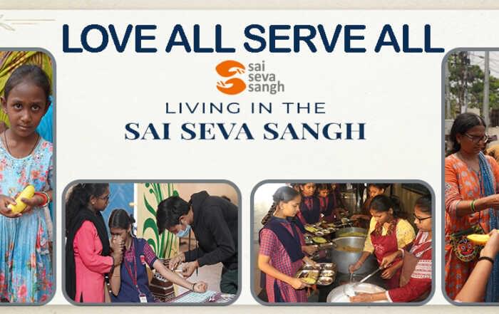 LOVE ALL SERVE ALL- saisevasangh